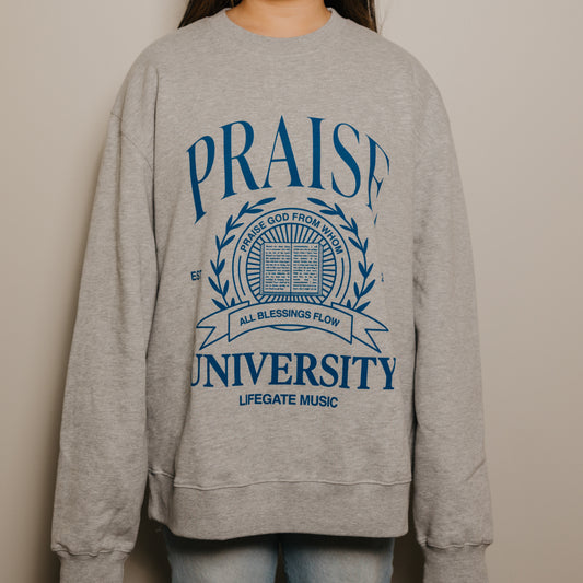 Praise University Crewneck