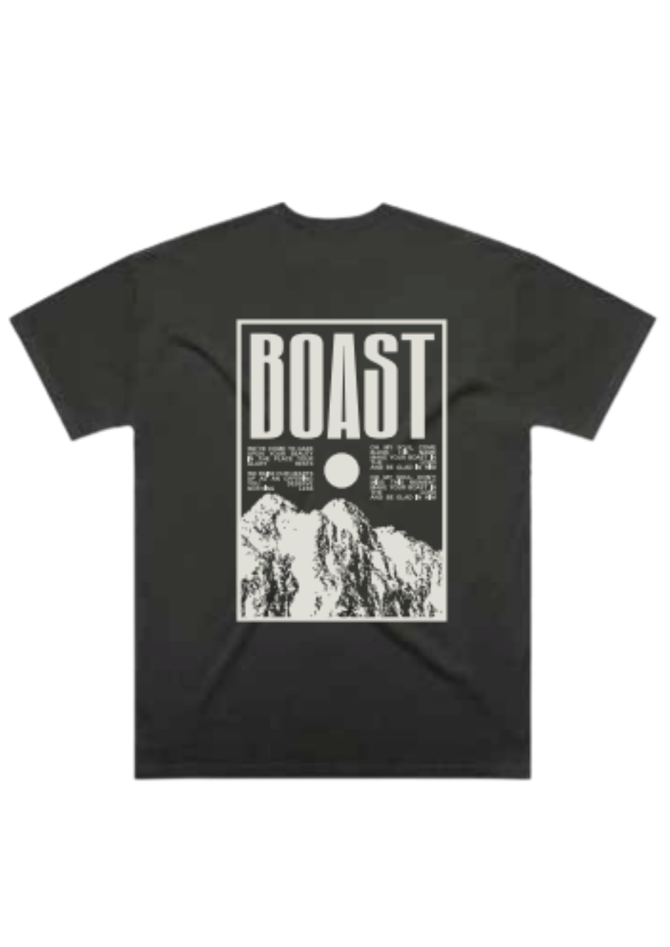 BOAST Tee - Charcoal