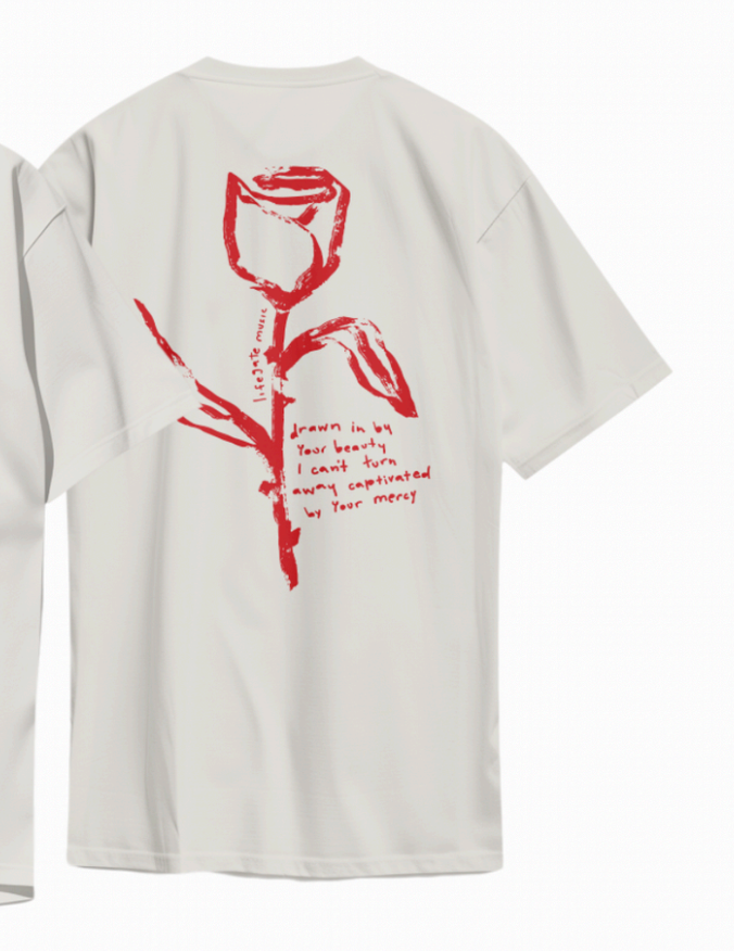 RED ROSE - Cream